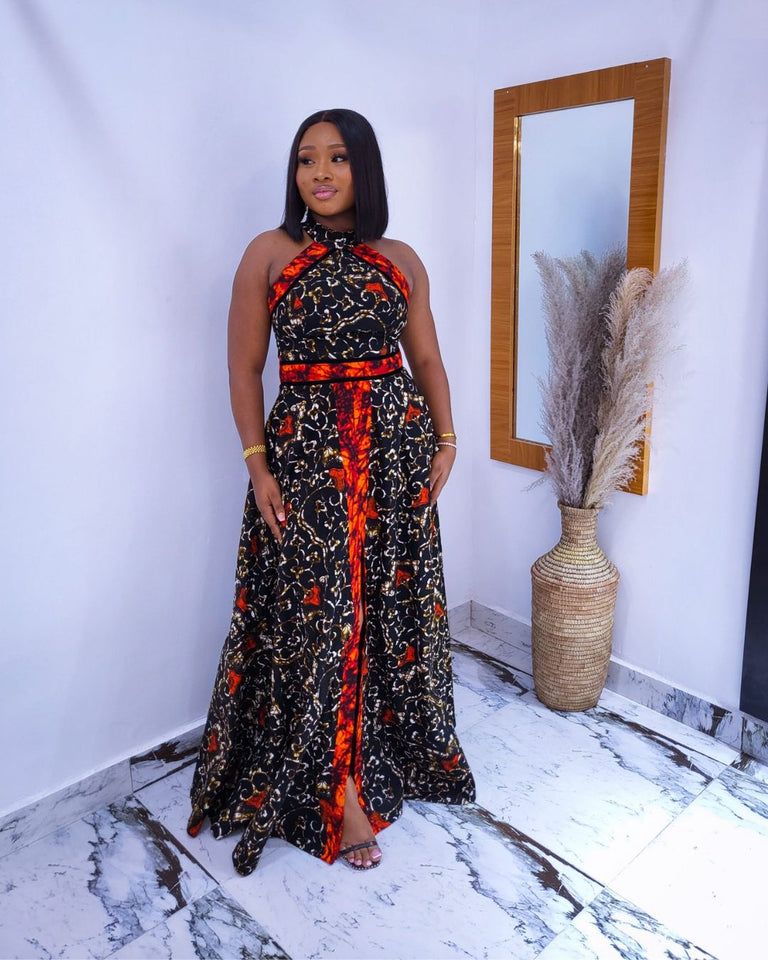 african print maxi dress new look African Dresses in Maxi, Midi and Short Ankara Prints