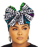 UFOMA African Print turban