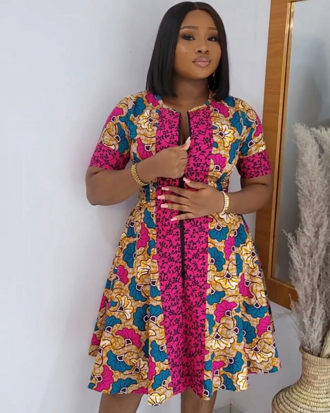 LIMA MIX MATCH Ankara Dress