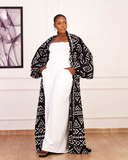 Summer Vibes Nini African print Kimono Maxi