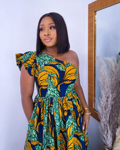 BOLA MAXI Ankara Dress