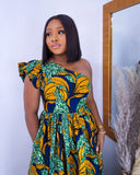 BOLA MAXI Ankara Dress