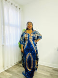 Rukiya Easy breezy Adire Kaftan Dress - Mystery Colors