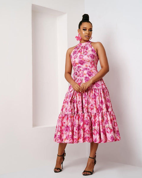 Charlotte Maldives LUXE Dress - Pink