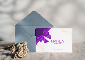 African Print Gift Card -  Nahla card, let someone pick their own item.