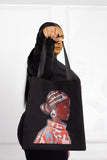 STARE African Inspired Illustration Totebag